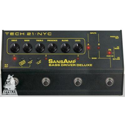 TECH 21 SansAmp Bass Driver DeLuxe